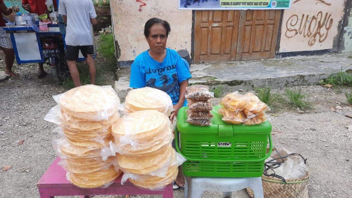 Kerupuk Ubi Baumata, Jajanan Kuliner khas Kabupaten Kupang Enak dan Renyah