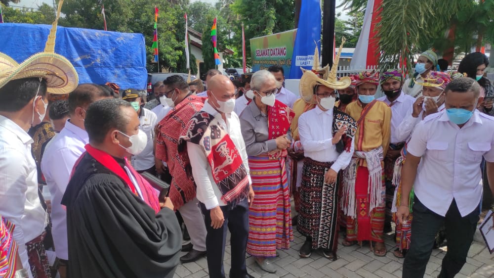 Gubernur NTT Ajak Warga Gereja Terapkan Pola Kerja Berani, Cerdas dan Peduli