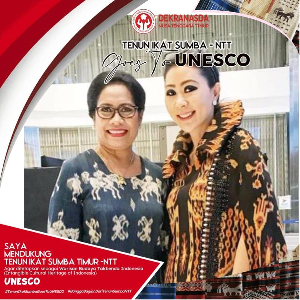 Tenun ikat Sumba Bakal Bersaing di UNESCO, Ketua Dekranasda NTT Minta Dukungan