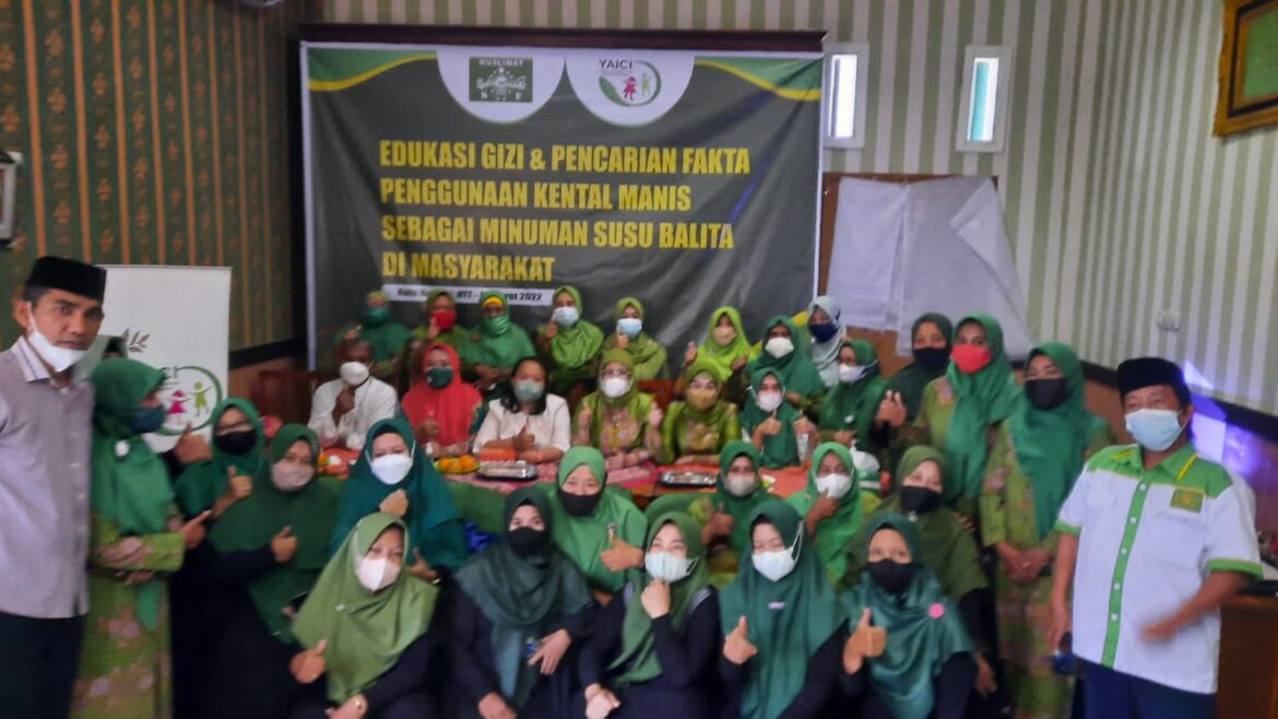 YAICI Gandeng Muslimat NU, Sosialisasi Soal Bahaya Penggunaan Susu Kental Manis