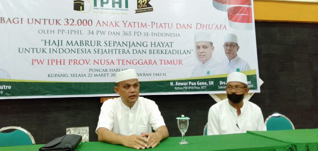 Harlah IPHI di NTT Dirangkai Dengan Pemberian Santunan Buat Yatim Piatu