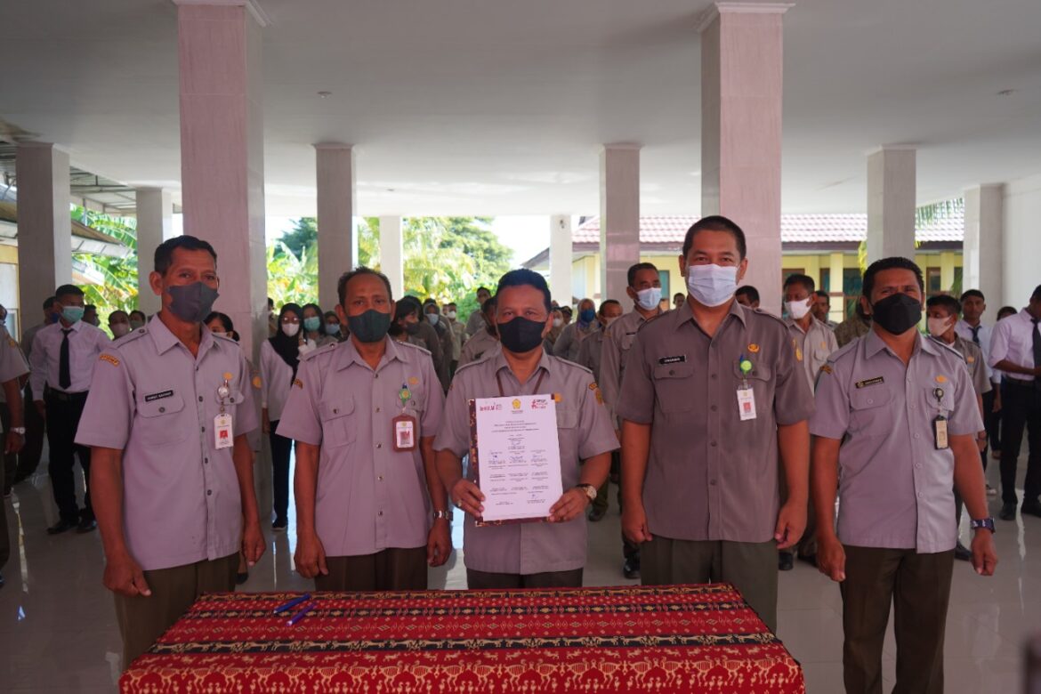 BBPP Kupang Tandatangan Komitmen Bersama Implementasi Core Values ASN