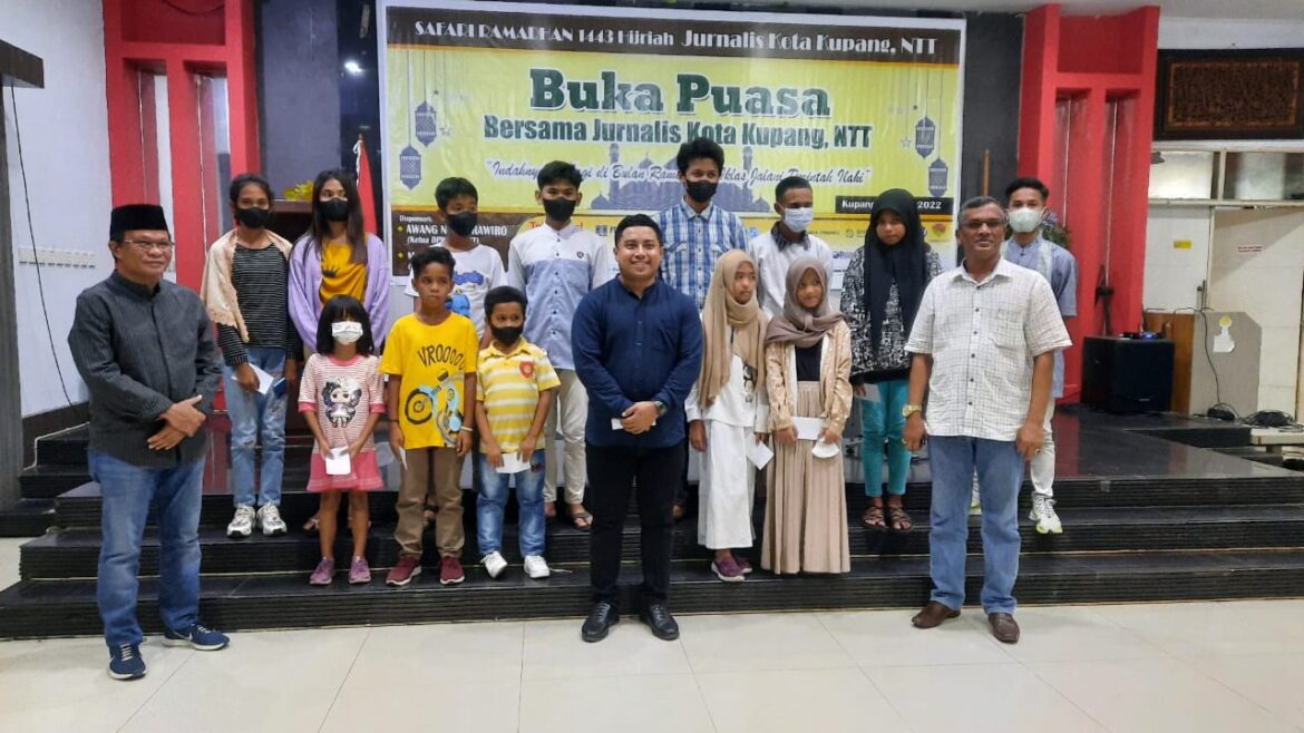 Jurnalis Kota Kupang-NTT Berbagi Berkah di Bulan Suci Ramadan 1443 H