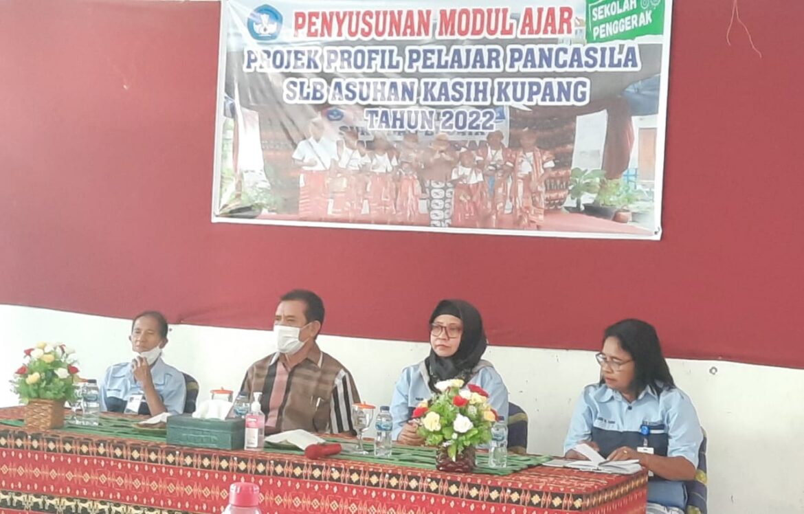 Jadi Sekolah Penggerak, SLB Asuhan Kasih Kota Kupang Siap Hasilkan Modul Ajar Profil Pancasila