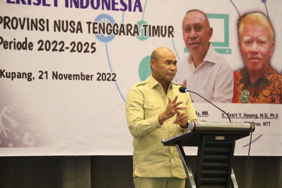 Pengurus Perhimpunan Periset Indonesia Provinsi NTT Periode 2022-2025 Resmi Dilantik