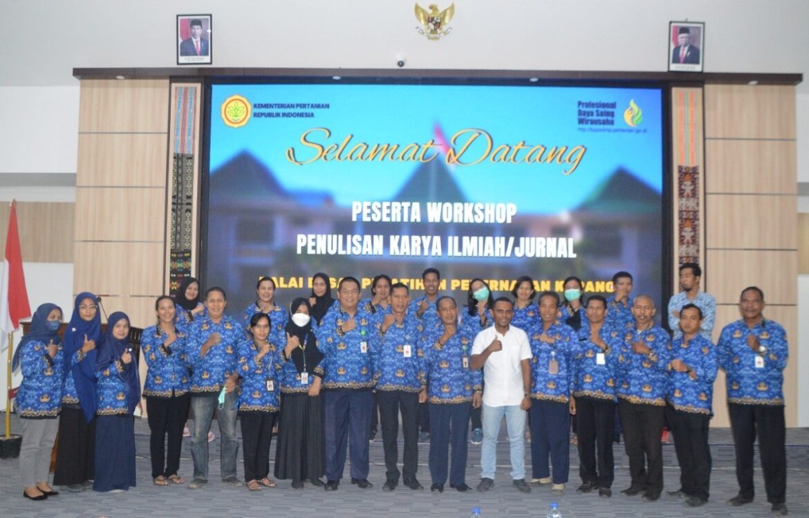 BBPP Kupang Gelar Workshop Penulisan Karya Ilmiah