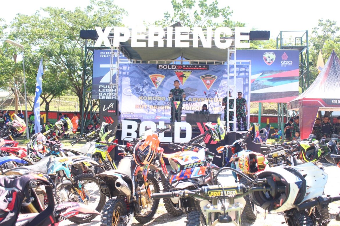 250 Rider’s Ramaikan Event Komodo Trail Adventure di Brigif 21/Komodo