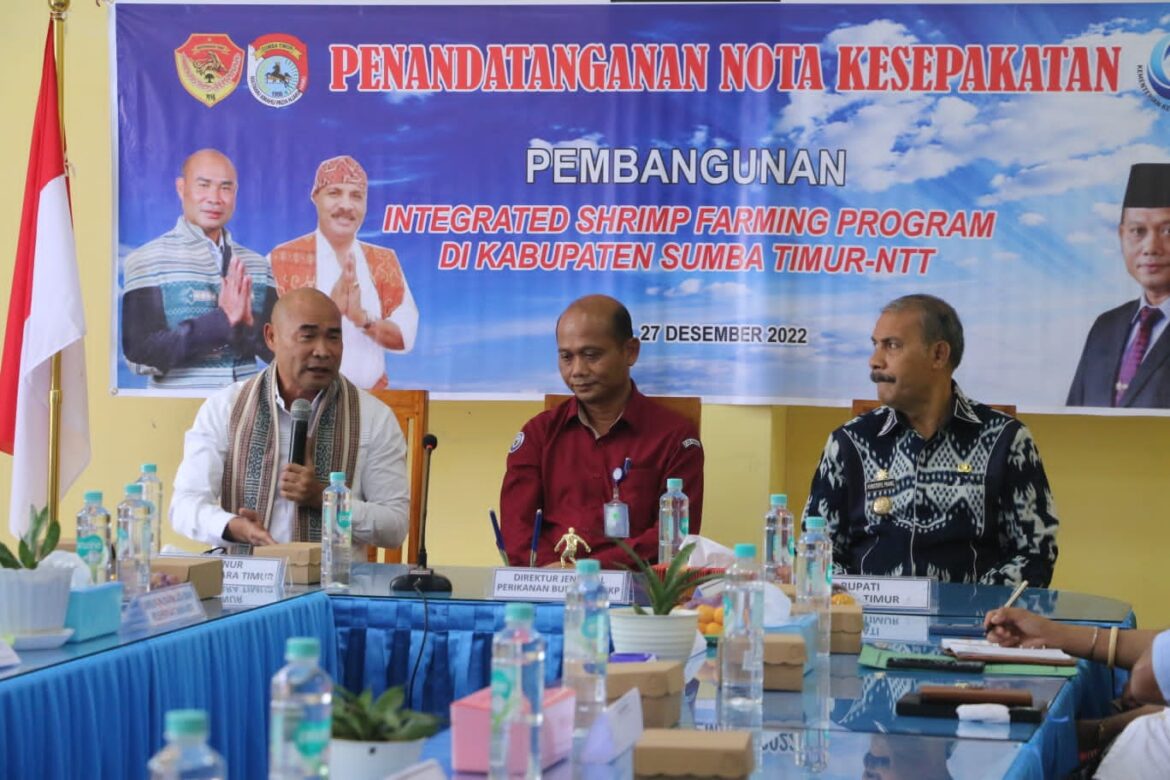 Pemkab Sumba Timur dan Dirjen Perikanan Budidaya Teken MoU, Ini Pesan Gubernur NTT