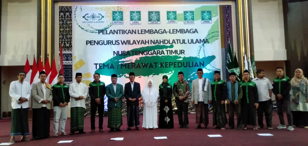 Lantik Pengurus Lembaga Lingkup PWNU NTT, Ini Pesan Ketua PWNU NTT