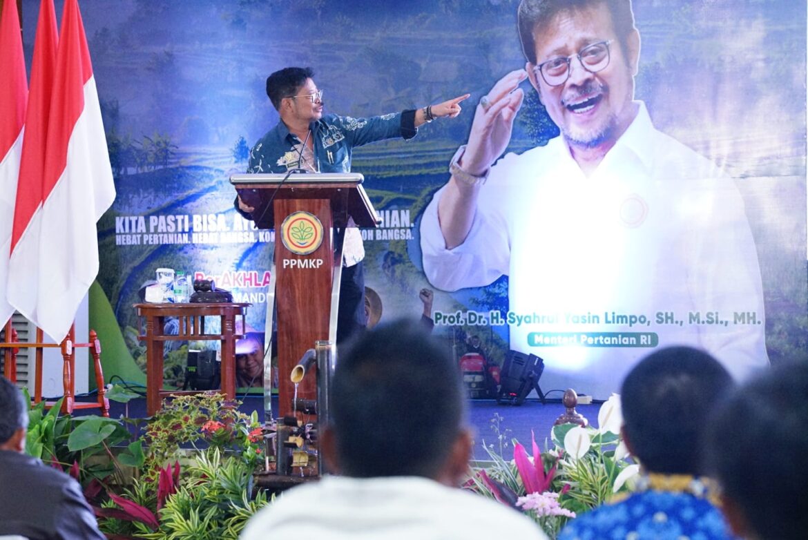 Pelatihan Petani Milenial, Mentan: Petani Muda Bisa Bergerak di Produksi dan Pengolahan