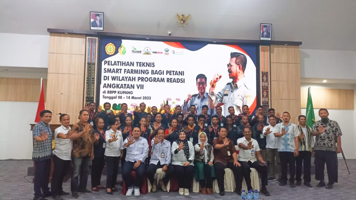 Kementan Latih Petani NTT Manfaatkan Teknologi Smart Farming