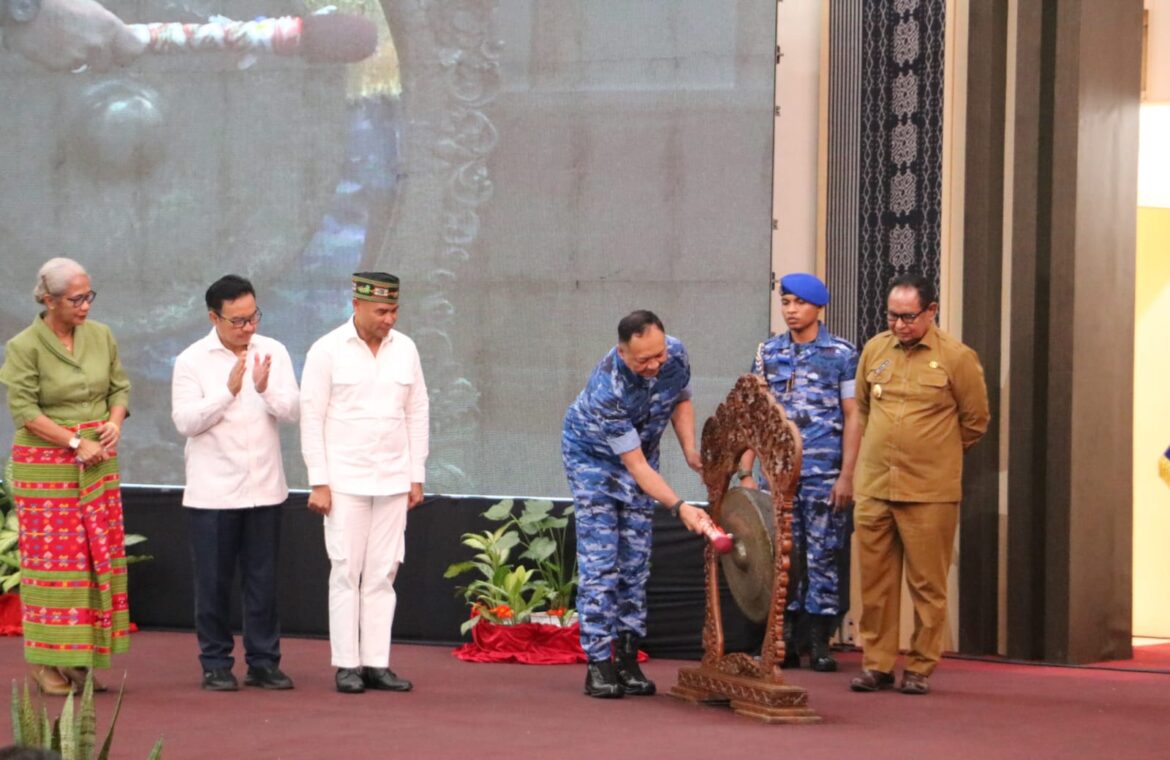 Kota Kupang, NTT Tuan Rumah Pencanangan Pencegahan Stunting Nasional Oleh TNI-AU