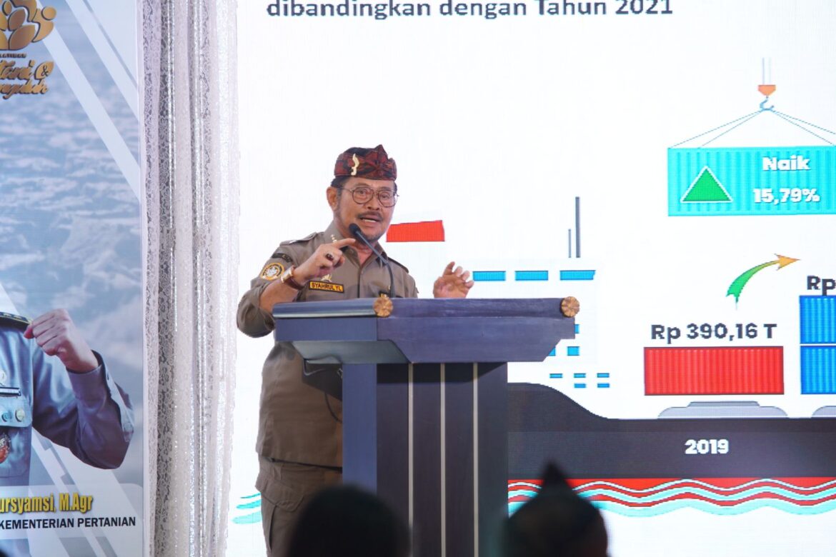 Pelatihan Petani ke 13 juta, Mentan SYL Minta Semua Bersiap Hadapi El Nino