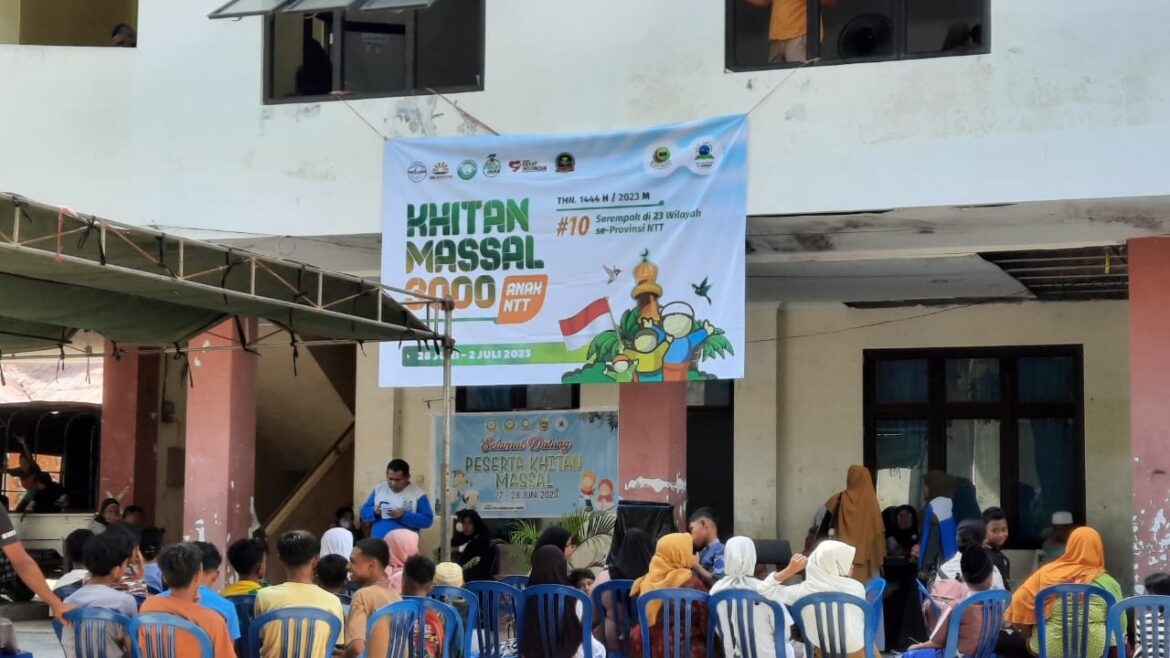 Parmusi NTT Gelar Khitanan Gratis, Targetkan 3000 Orang baik Muslim dan Non Muslim di NTT