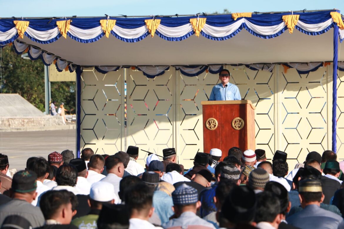 Sholat Idul Adha 1444 H di Lanud El Tari, Simak Pesan Rohani dari Danlanud El Tari