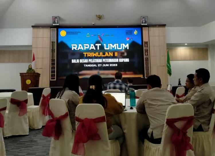 Jajaran BBPP Kupang Gelar Rapat Umum Triwulan II, Ini Tujuan Utamanya