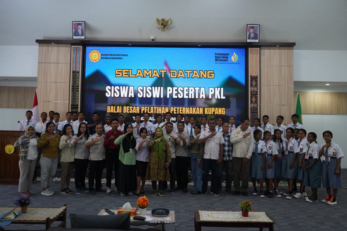 Jaring Minat Bertani Generasi Muda NTT, BBPP Kementan Dukung PKL SMK Pertanian NTT