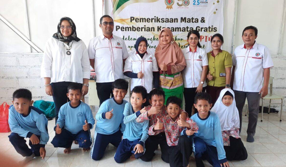 Jelang Usia Emas IROPIN NTT Gelar Baksos Pemeriksaan Mata Gratis Untuk Anak Usia Dini