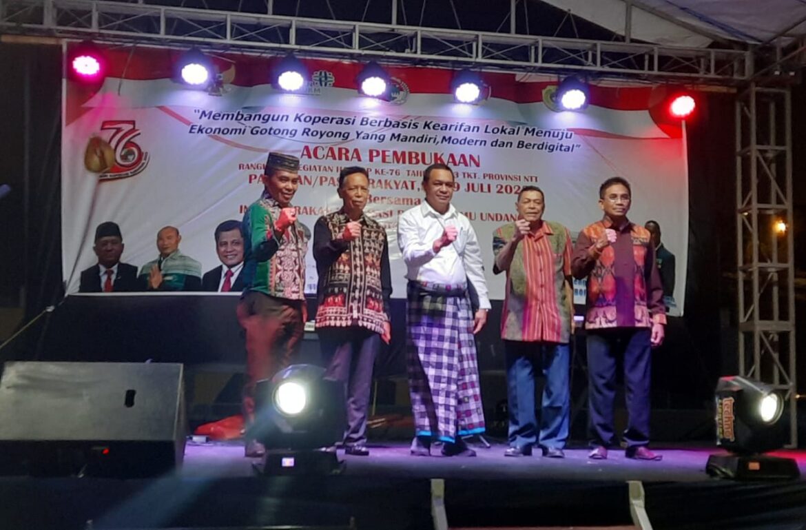 Kota Kupang Tuan Rumah Harkopnas ke 76 Tingkat Provinsi NTT 100 UMKM di Kota Kupang Ambil Bagian