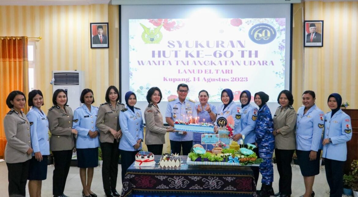 Lomba Masak Bubur Manado Warnai HUT Wara ke 60 di Lanud El Tari