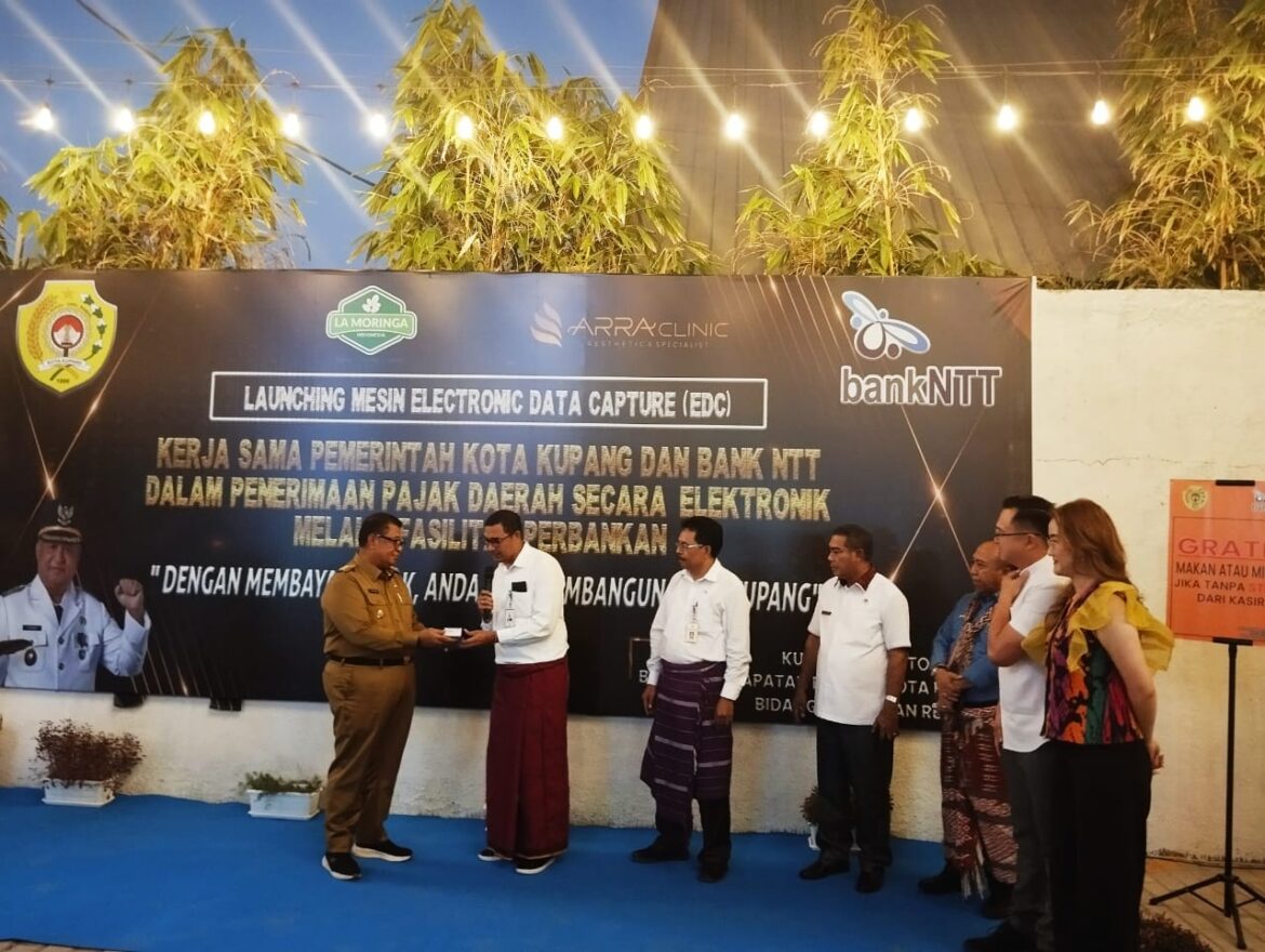 Pemkot Kupang Gandeng Bank NTT Launching Penggunaan Mesin EDC