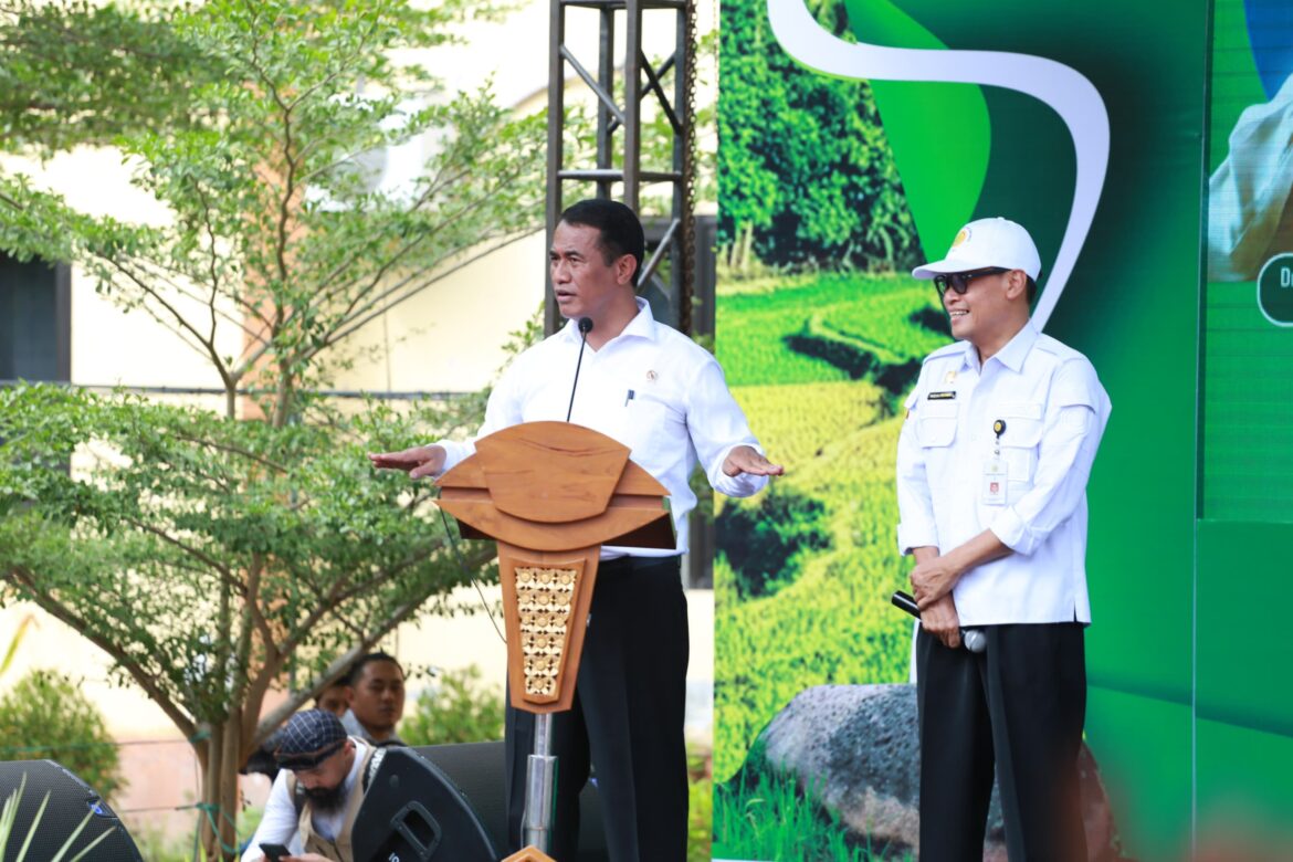 Hadiri dan Buka Jambore Penyuluh Nasional, Mentan Amran Dorong Penyuluh Akselerasi Swasembada Pangan