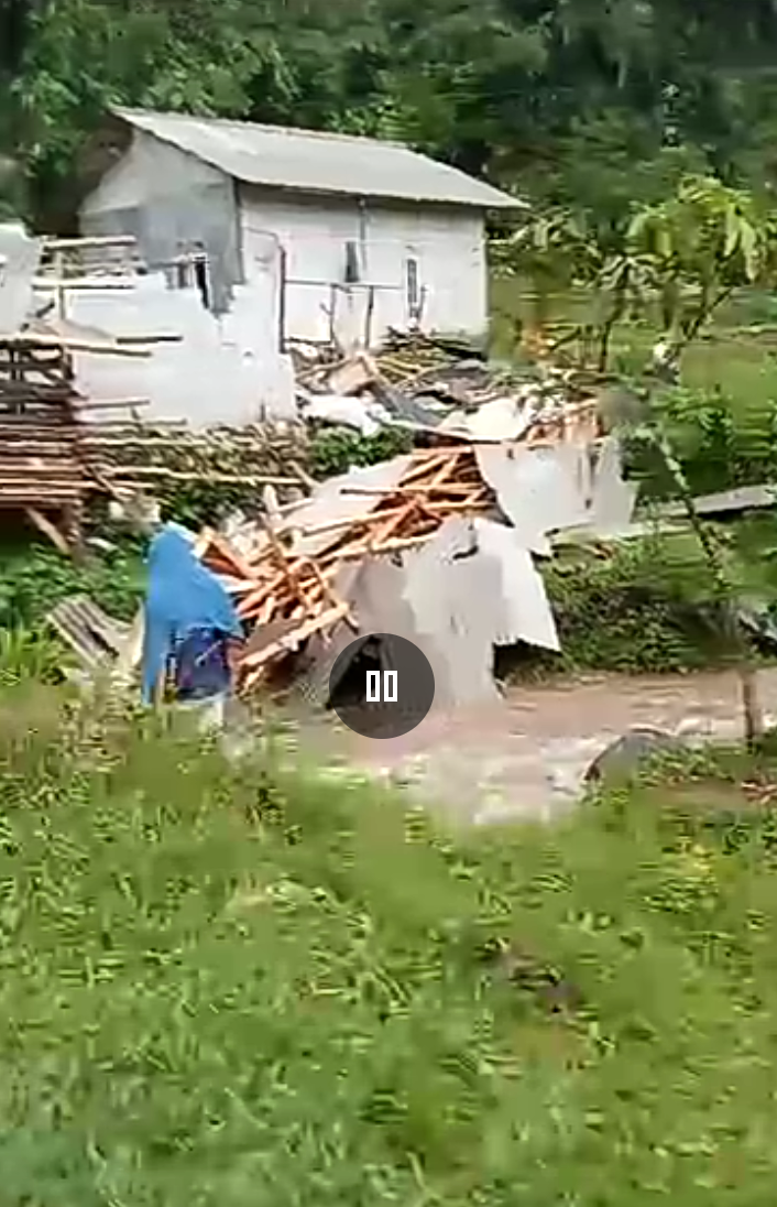 Hujan Disertai Angin Porak-porandakan Rumah Warga di Sukabumi, Ini Langkah Cepat BPBD