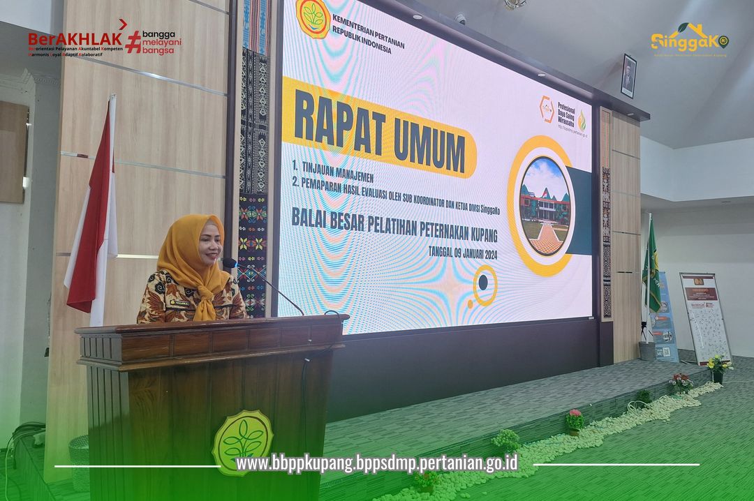 Resolusi Balai Besar Pelatihan Petenakan Kupang Gapai Asa di 2024