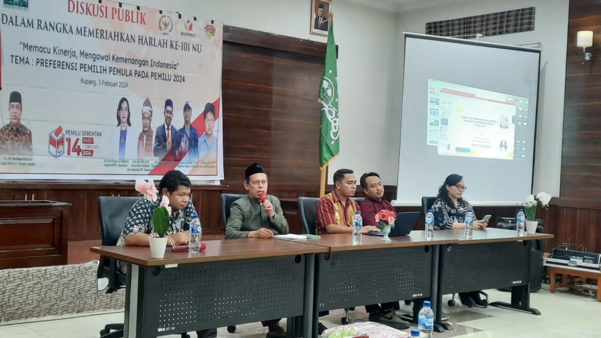 Meriahkan Harlah NU, Lakpesdam PWNU NTT Edukasi Pemilih