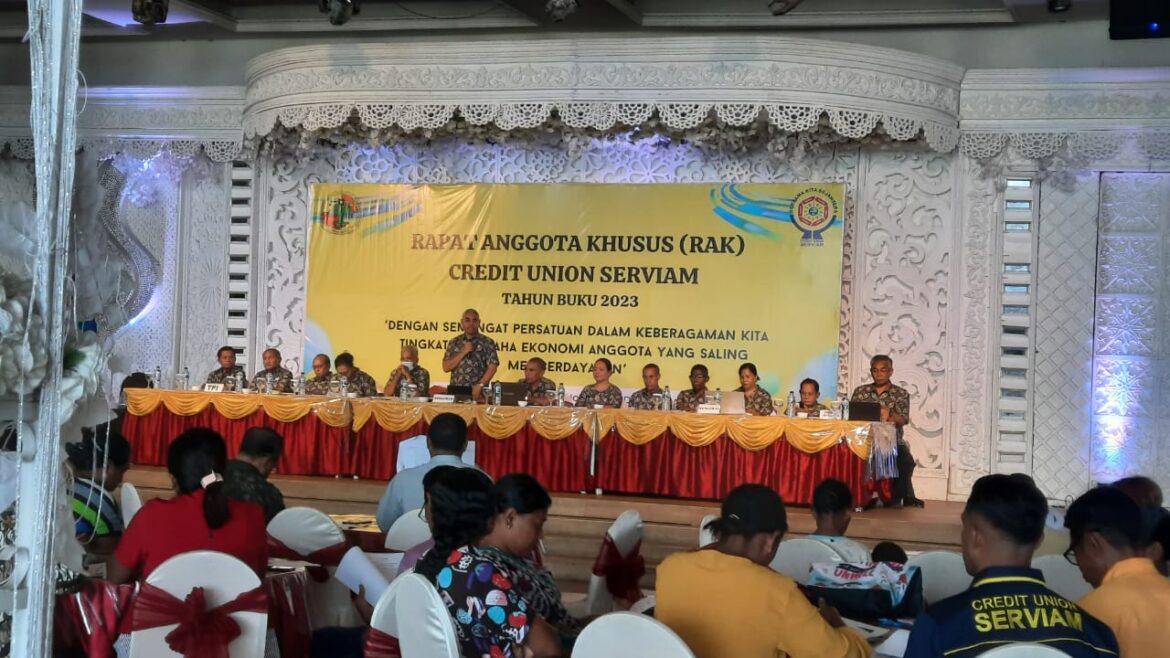 Rapat Anggota Khusus Jadi Momen Strategis Penentu Masa Depan KSP CU Serviam