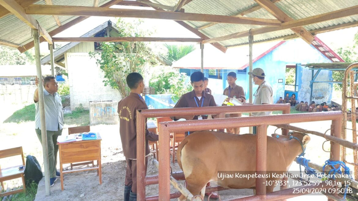 Tingkatkan Kompetensi Peserta Didik, SMK PP Kementan Gelar Uji Kompetensi Keahlian