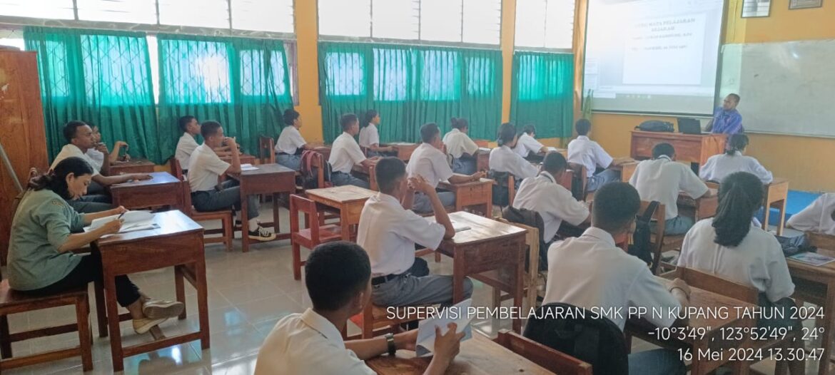 Tingkatkan Kualitas Pendidikan, SMK Kementan Lakukan Supervisi Pembelajaran