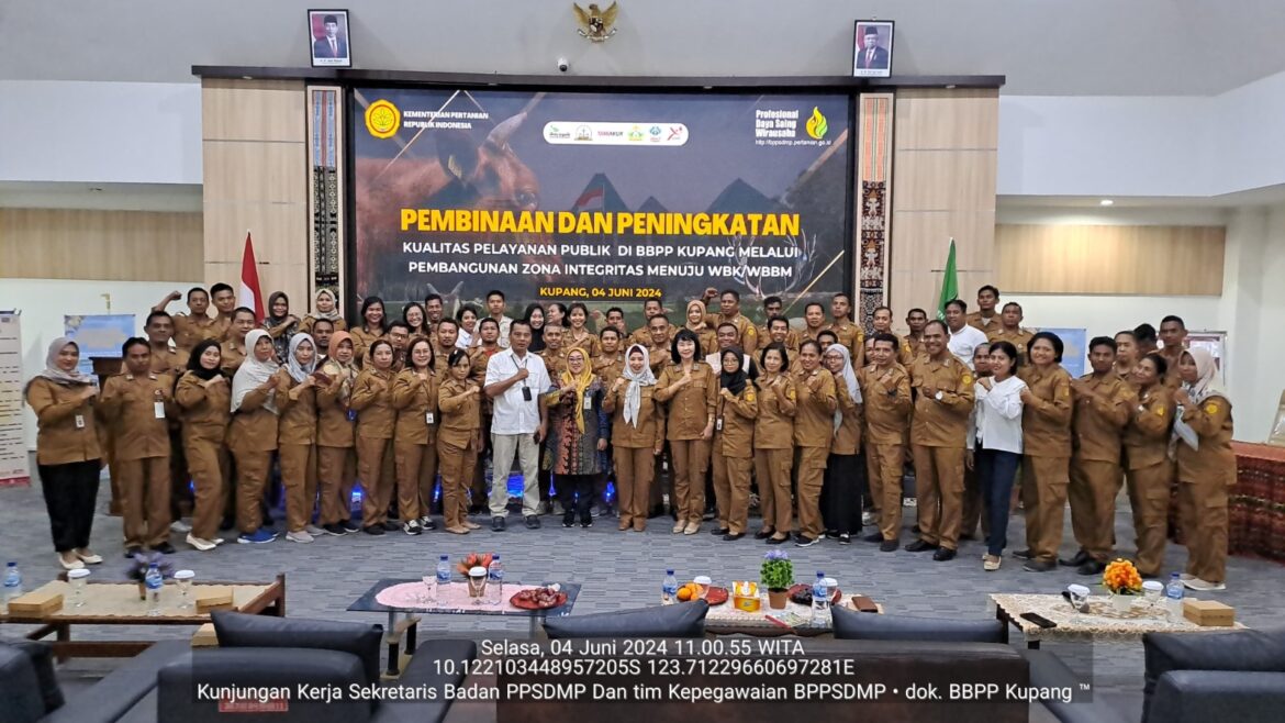 Bangun ASN Profesional, BBPP Kementan Lakukan Pembinaan Karakter