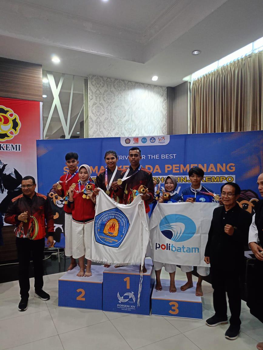 Kontingen Shorinji Kempo NTT Raih Juara Umum Satu Porseni XIV di Malang