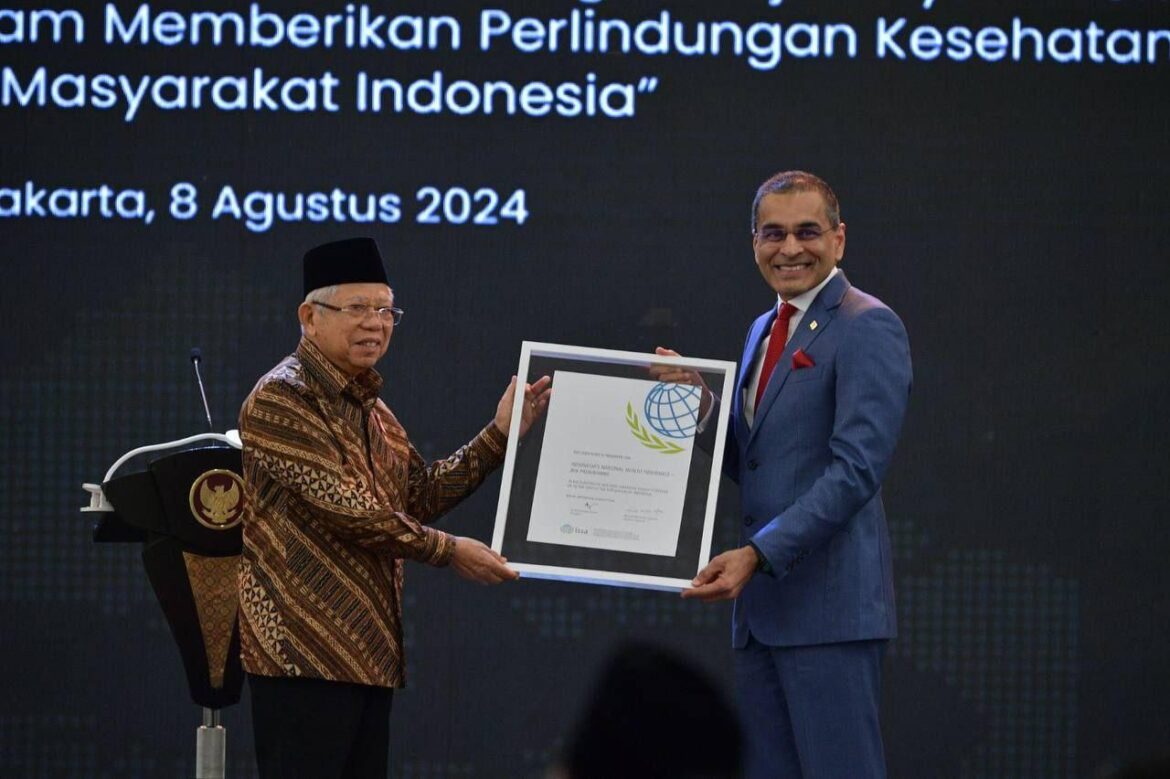 Wapres RI Berikan Penghargaan UHC Buat Kepala Daerah Provinsi dan Kabupaten/kota se Indonesia