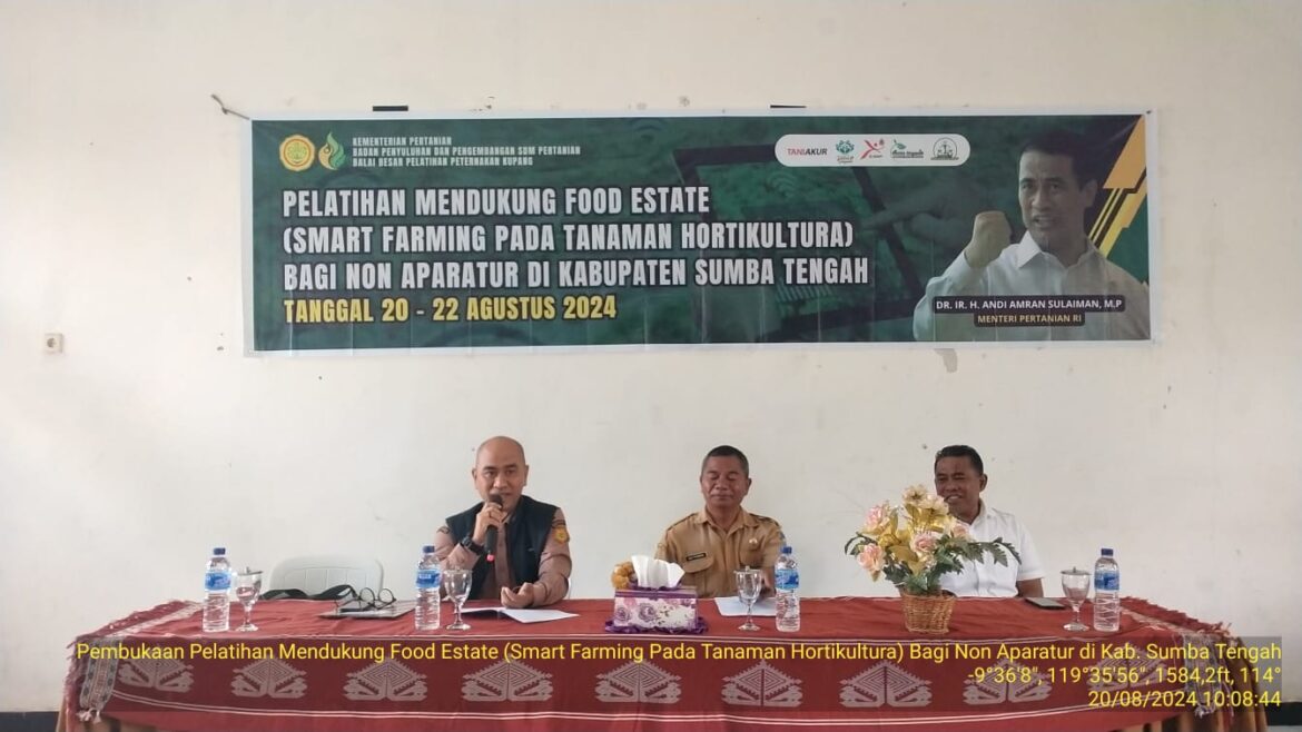 Kementan Genjot Pertanian Moderen di Sumba, Dorong Pengembangan Food Estate.