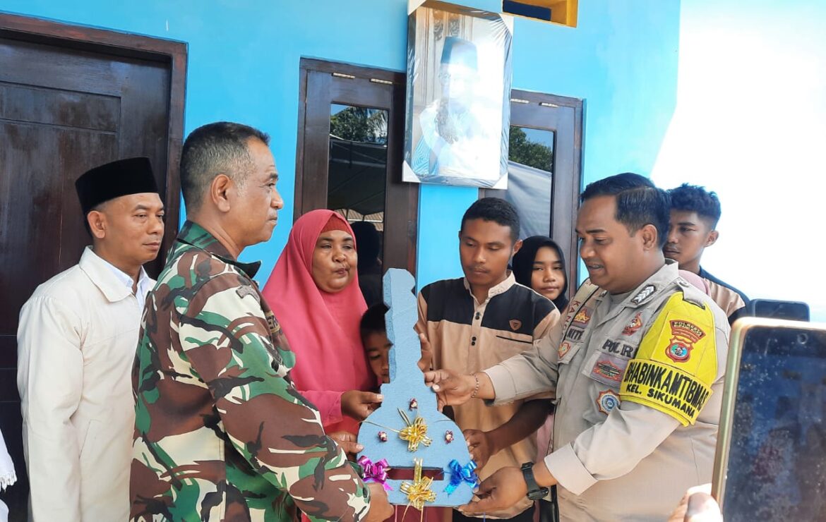 Janda Anak Lima di Sikumana Kota Kupang Dapat Berkah Rumah Syukur Kemerdekaan Bangsa Indonesia