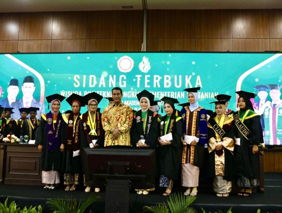 Hasilkan Generasi Unggul, Polbangtan dan PEPI Kementan Laksanakan Wisuda Nasional