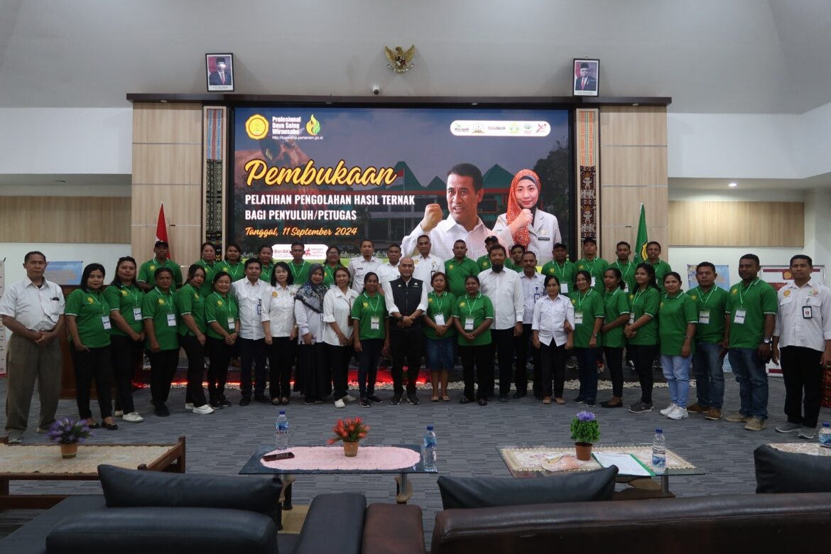 BBPP Kementan Latih 30 Penyuluh untuk Optimalkan Pengolahan Hasil Ternak