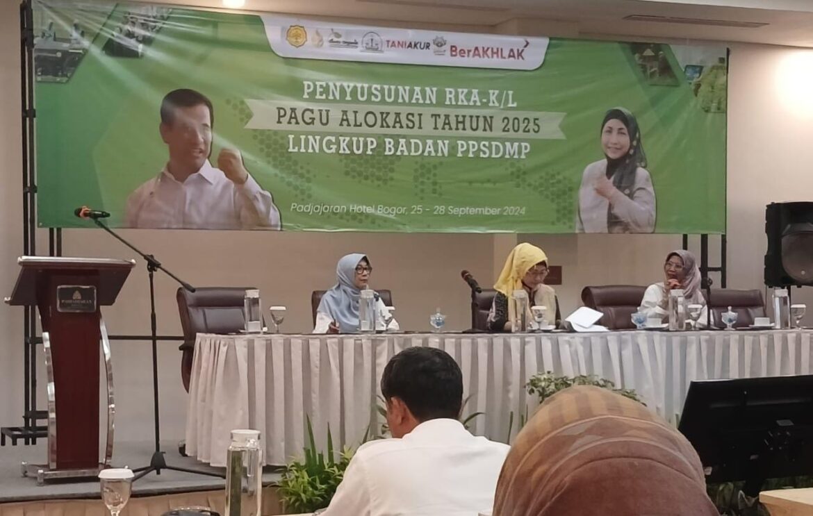 UPT BPPSDMP Kementan Ikuti Penyusunan KA-K/L Pagu Alokasi Tahun 2025