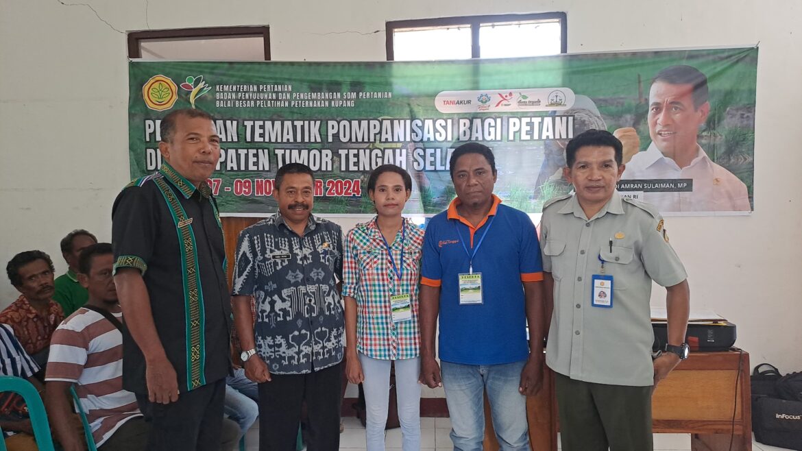 UPT Kementan Asah Keterampilan Petani Amanuban Selatan Lewat Pelatihan Pompanisasi