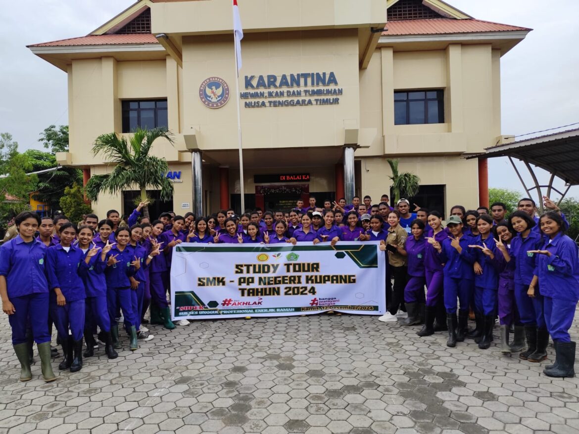 SMK PP Kementan Lakukan Kunjungan Industri Untuk Tingkatkan Kompetensi Peserta Didik